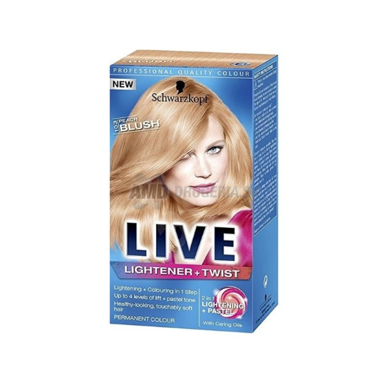 SCHWARZKOPF LIVE LICHTENER+ TWIST PEACH BLUSH 103 
