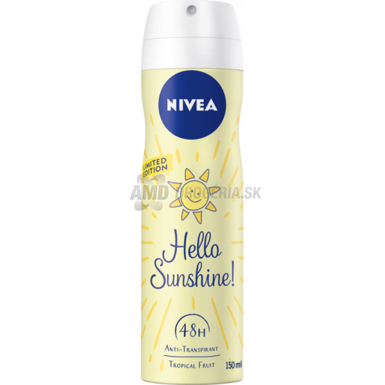 NIVEA DEODORANT HELLO SUNSHINE 150 ML