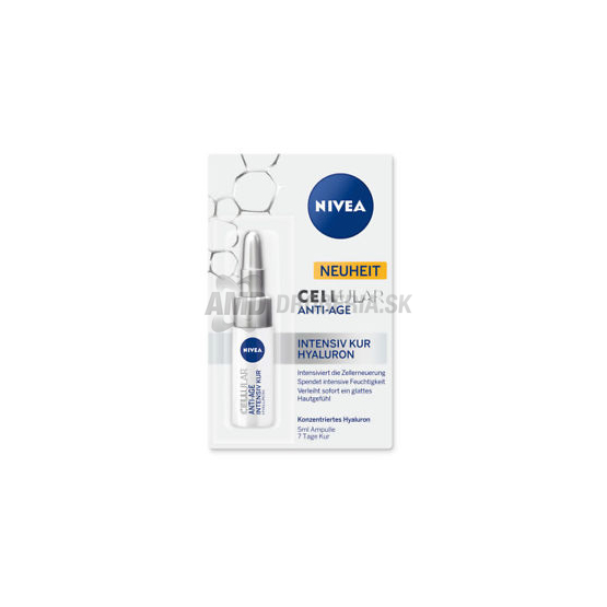 NIVEA KRÉM INTENZÍVNA KÚRA PRE OMLADENIE PLETI CELLULAR ANTI-AGE 5 ml