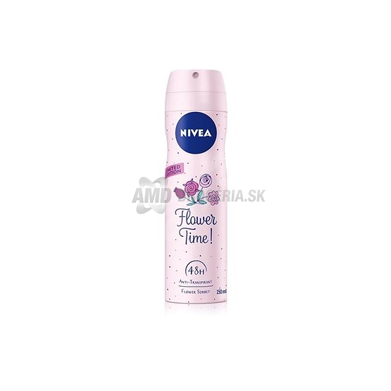 NIVEA DEODORANT FLOWER TIME 150 ML 