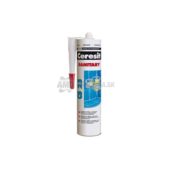 CERESIT CS25 SILIKON SANITARNY ANTRACITE