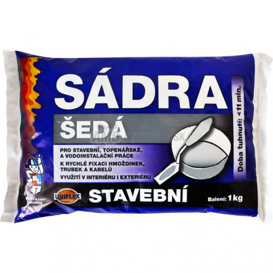 SÁDRA ŠEDÁ 1 KG