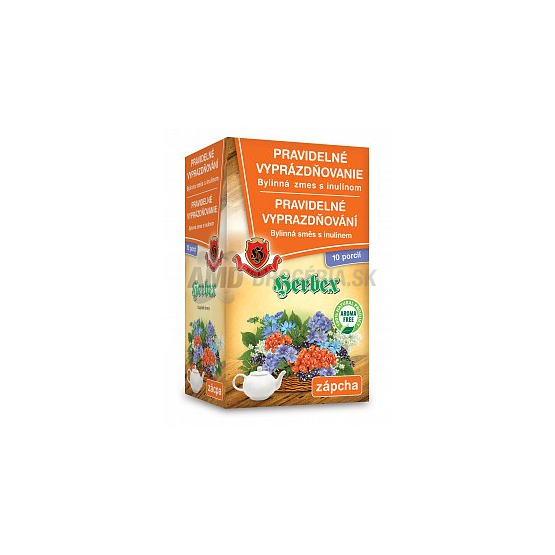 HERBEX ČAJ PRAVIDELNÉ VYPRÁZDNOVANIE 10x8G