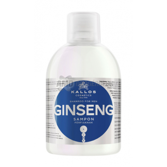 KALLOS ŠAMPÓN GINSENG 1L
