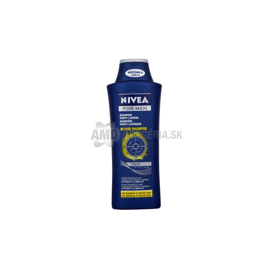 NIVEA ŠAMPÓN MEN LIQUID PURE 400 ML