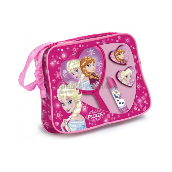 KAZETA DETSKA FROZEN - ZRKADLO + BALZAM + RÚŽ 2017