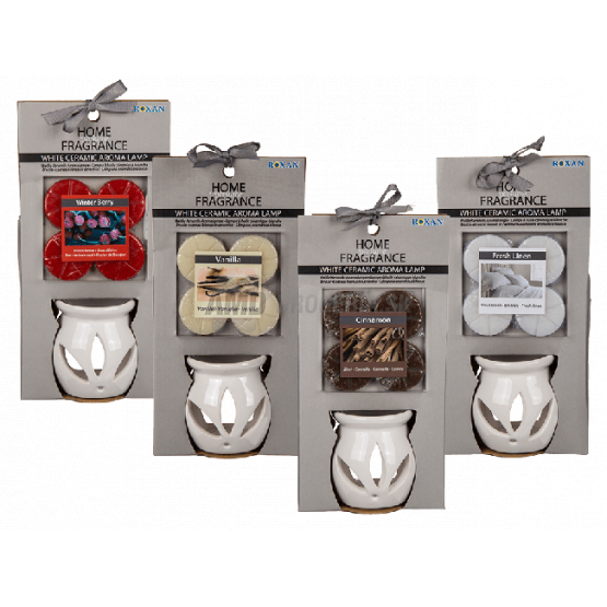 SET AROMALAMPY A VONNÝCH VOSKOVÝCH SVIEČOK 1 KS