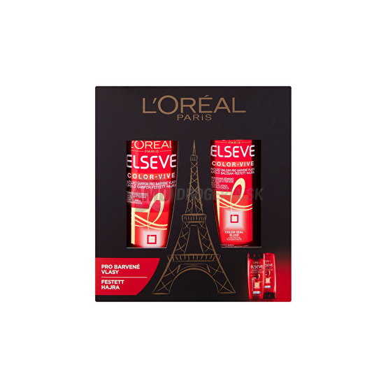 DARČEKOVÁ DÁMSKA KAZETA ELSEVE COLOR VIVE DUO ŠAMPÓN + BALZAM X17