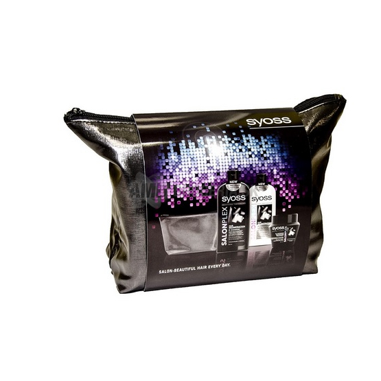 DARČEKOVÁ DÁMSKA KAZETA SYOSS SALONPLEX ŠAMPÓN + KONDICIONÉR + MASKA X17