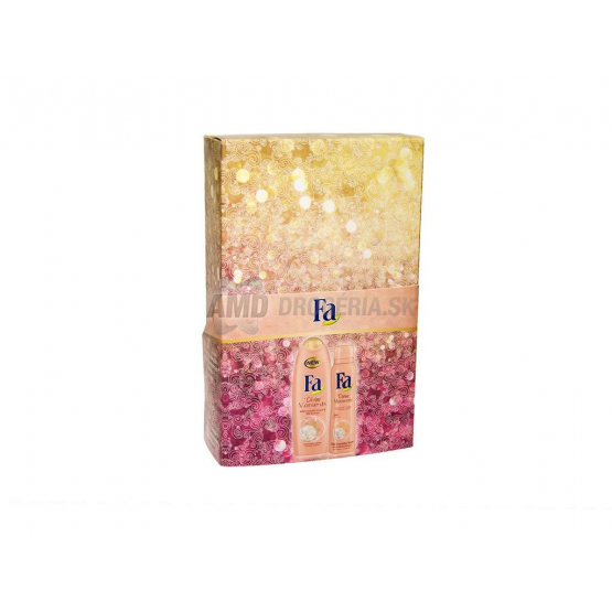 DARČEKOVÁ DÁMSKA KAZETA FA DIVINE MOMENTS SPRCHOVÝ GÉL + DEODORANT X17