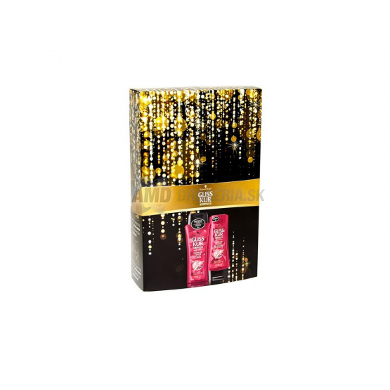 DARČEKOVÁ DÁMSKA KAZETA GLISS KUR ULTIMATE ŠAMPÓN + KONDICIONÉR X17