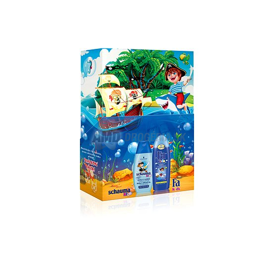 DARČEKOVÁ KAZETA KIDS BOY SPRCHOVÝ GÉL + ŠAMPÓN X17