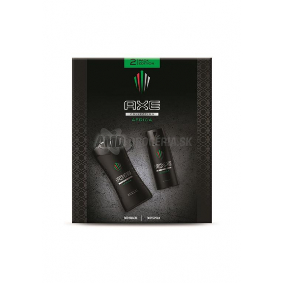 DARČEKOVÁ PÁNSKA KAZETA AXE AFRICA DEODORANT + SRCHOVÝ GÉL X17