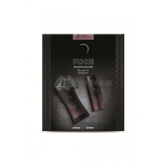 DARČEKOVÁ PÁNSKA KAZETA AXE BLACK NIGHT DEODORANT + SPRCHOVÝ GÉL X17