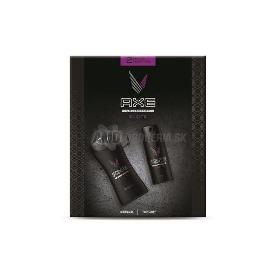 DARČEKOVÁ PÁNSKA KAZETA AXE EXCITE DEODORANT + SPRCHOVÝ GÉL X17