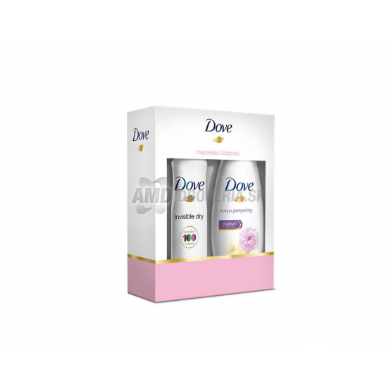 DARČEKOVÁ DÁMSKA KAZETA DOVE PEONY SPRCHOVÝ GÉL + DEODORANT X17