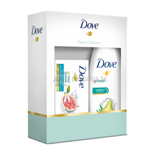 DARČEKOVÁ DÁMSKA KAZETA DOVE GO FRES REJUVENATE SPRCHOVÝ GÉL 250ML + TUHÉ MYDLO 100G X17