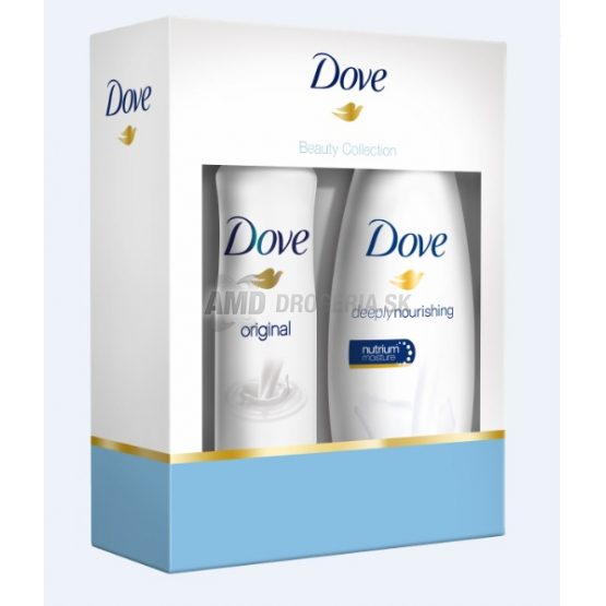 DARČEKOVÁ DÁMSKA KAZETA DOVE ORIGINAL SPRCHOVÝ GÉL + DEODORANT X17