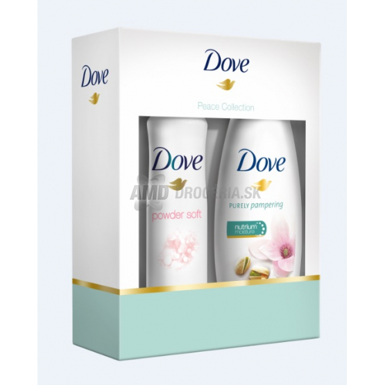 DARČEKOVÁ DÁMSKA KAZETA DOVE PISTÁCIA SPRCHOVÝ GÉL + DEODORANT X17