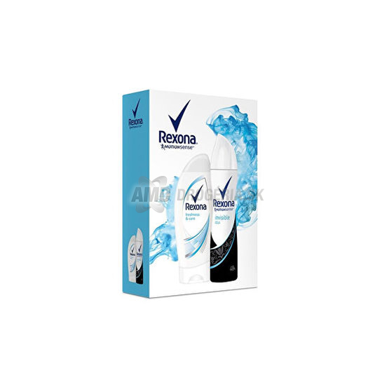 DARČEKOVÁ DÁMSKA KAZETA REXONA INVISIBLE AQUA SPRCHOVÝ GÉL + DEODORANT X17