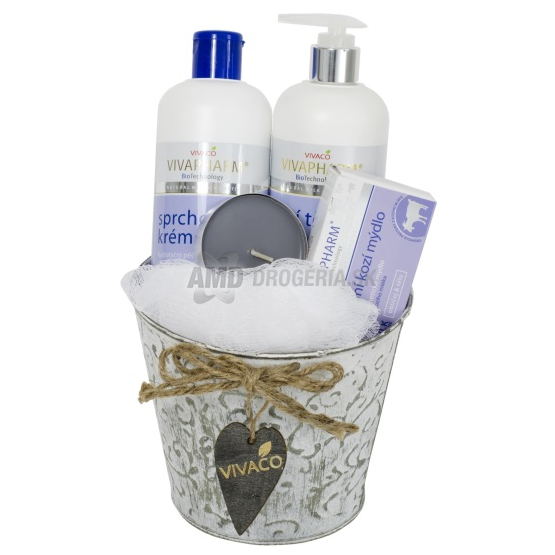 DARČEKOVÁ KAZETA VIVACO DK17 VPK1710 KOZIE MLIEKO SPRCHOVÝ GÉL 400ML + TELOVÉ MLIEKO 400ML + TUHÉ MYDLO 100G X17