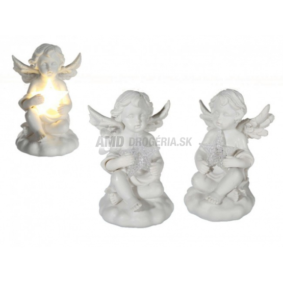 SOŠKA ANJEL S HVIEZDOU SVIETIACA 1KS