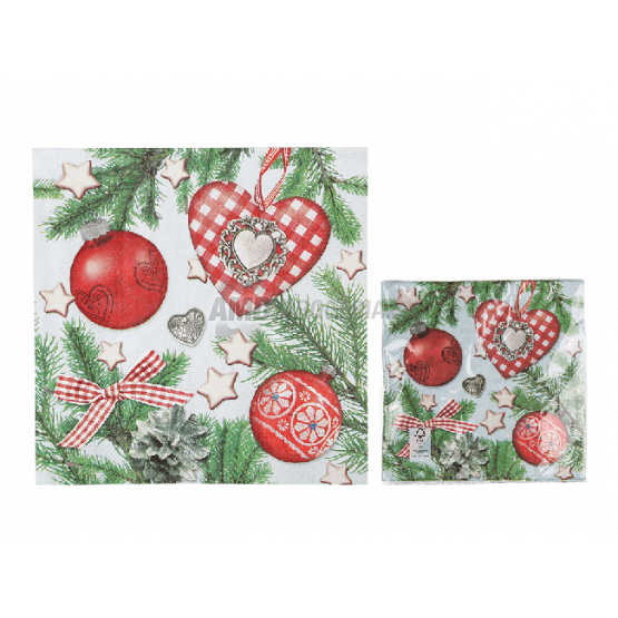 SERVÍTKY VIANOČNÉ OZDOBY