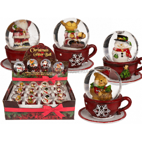 VIANOČNÉ SNEŽÍTKO ŠÁLKA 1 KS