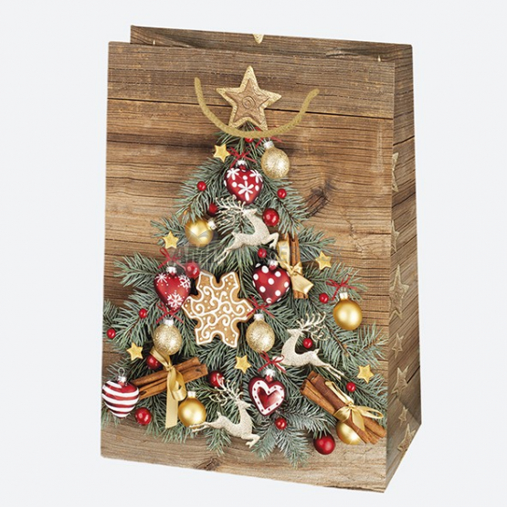 VIANOČNÁ DARČEKOVÁ TAŠKA 29 X 40 X 12 CM 1 KS