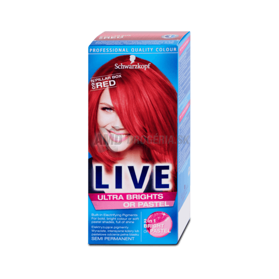 SCHWARZKOPF LIVE ULTRA BRIGHT RED 092 