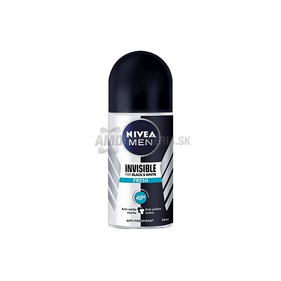 NIVEA ROLL-ON MEN BLACK AND WHITE FRESH 50 ML