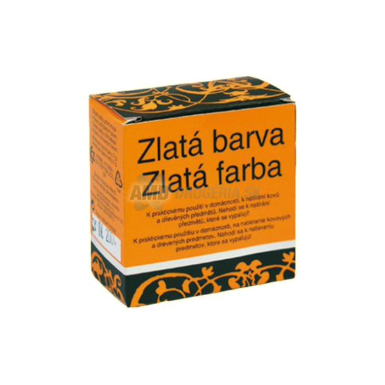 FARBA NA NÁHROBNÉ KAMENE ZLATÁ 5G