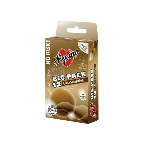PEPINO PREZERVATÍVY ULTRA SENSITIVE 12 KS