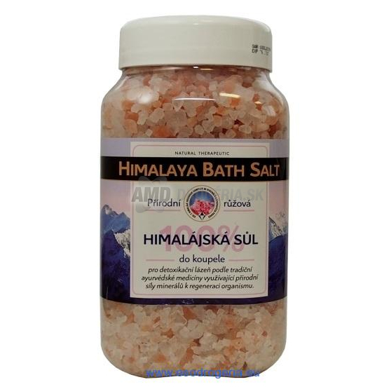 SOĽ DO KÚPEĽA HIMALÁJSKA RUŽOVÁ 2000 G