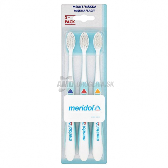 MERIDOL ZUBNÉ KEFKY GUMS TROJPACK 3 KS