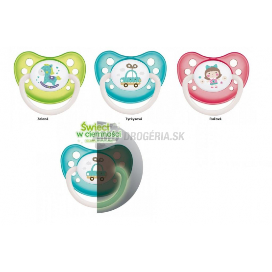 CANPOL CUMLÍK UTIŠUJÚCI KAUČUKOVÝ ANATOMICKÝ 18M+