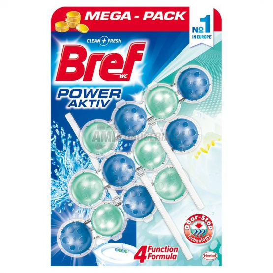 BREF WC POWER AKTIV ODOR STOP 3 KS