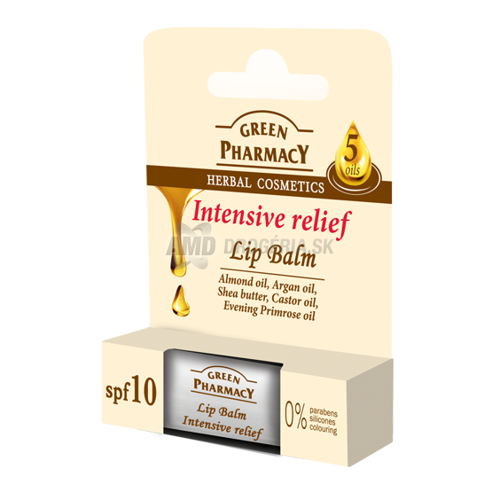 GREEN PHARMACY LABELO ALMOND A ARGAN  OIL 3,6 G