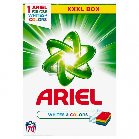 ARIEL PRACÍ PRÁŠOK BOX WHITES A COLOR 70 PD