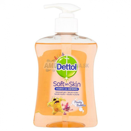 DETTOL TEKUTÉ MYDLO KIDS OVOCNÉ BUBLINKY 250 ML