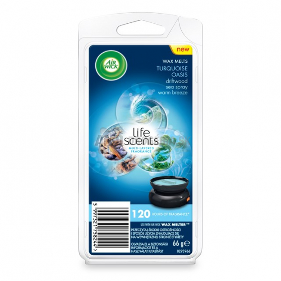 AIR WICK WAX MELT VOSKOVÁ NÁPLŇ TYRKYSOVÁ LAGÚNA 66 G 