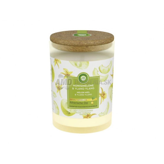 AIR WICK SVIEČKA LIFE SCENTS BIELY MELÓN 185G