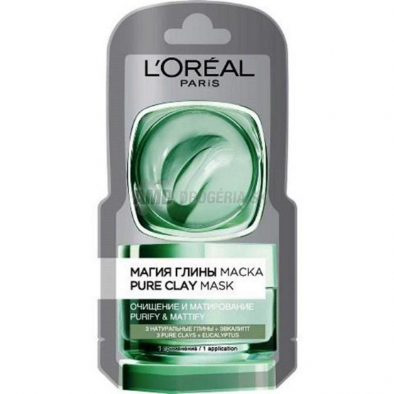 LOREAL PURE CLAY MASKA DETOX 6 ML