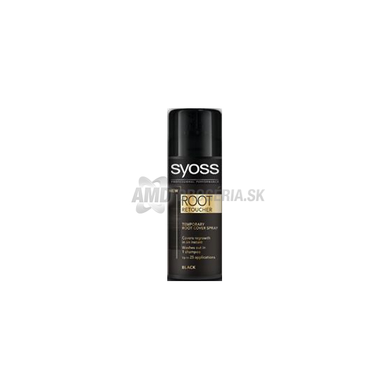 SYOSS NA VLASY ROOT RETOUCHER ČIERNA 120 ML