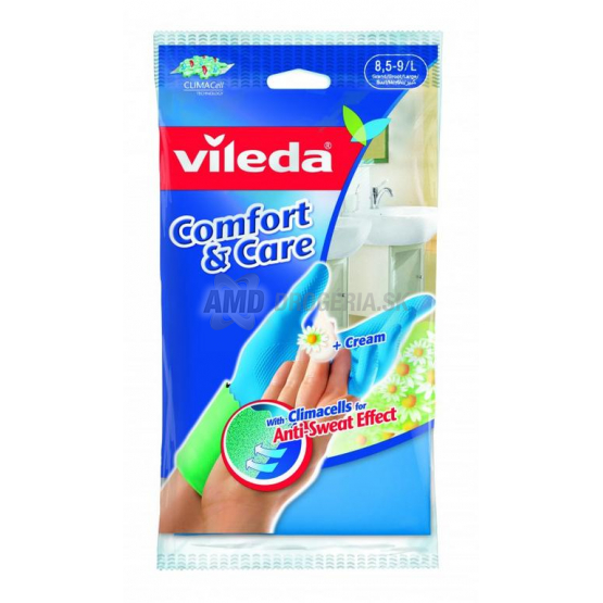 VILEDA GUMENNÉ RUKAVICE COMFORT L