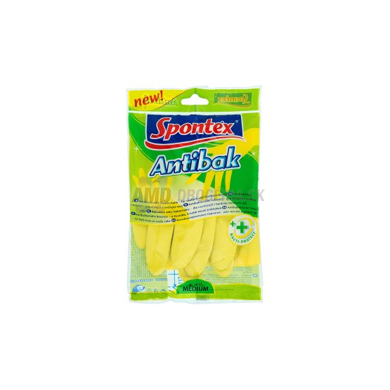 RUKAVICE SPONTEX ANTIBAKTERIÁLNE M