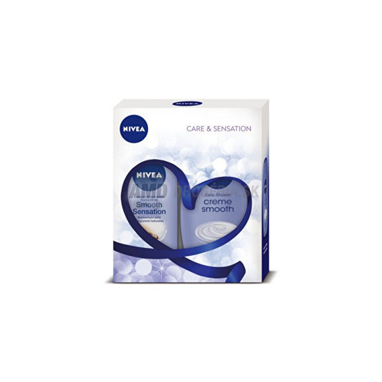 DARČEKOVÁ DÁMSKA TELOVÉ MLIEKO 200ML + SPRCHOVÝ GÉL 250ML KAZETA NIVEA VK BODY SMOOTH X17