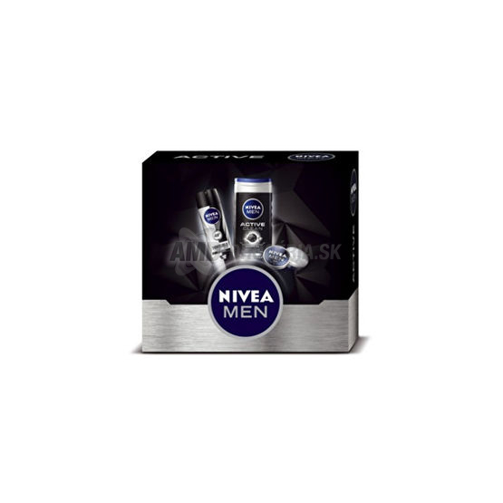 DARČEKOVÁ PÁNSKA KAZETA NIVEA VK DEO POWER SPRCHOVÝ GÉL 250ML + DEODORANT 150ML + KRÉM 30MLX17