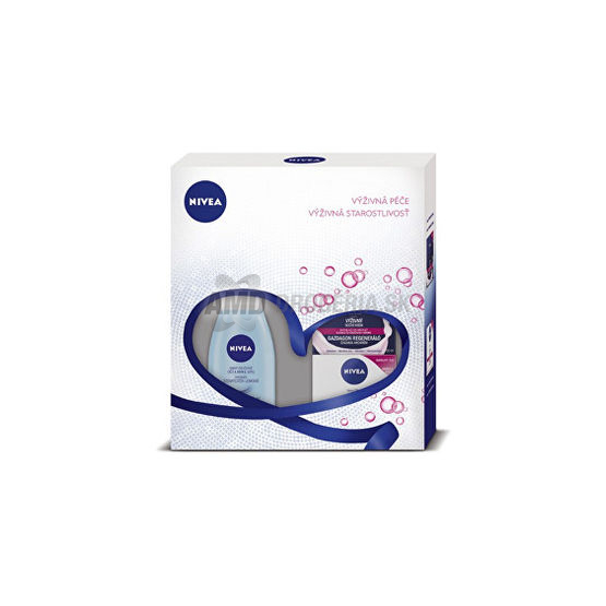 DARČEKOVÁ DÁMSKA KAZETA NIVEA VK FACE PINK ODLIČOVAČ OČÍ 125ML + KRÉM 50MLX17