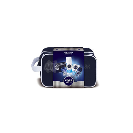 DARČEKOVÁ PÁNSKA KAZETA NIVEA VK FM COOL BAG BALZAM PO HOLENÍ 100ML + GÉL NA HOLENIE 200ML + ROLL ON 50ML + BALZAM NA PERY 4,8GX17